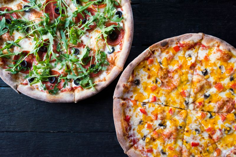 Pepperoni feast pizza loaded with premium pepperoni